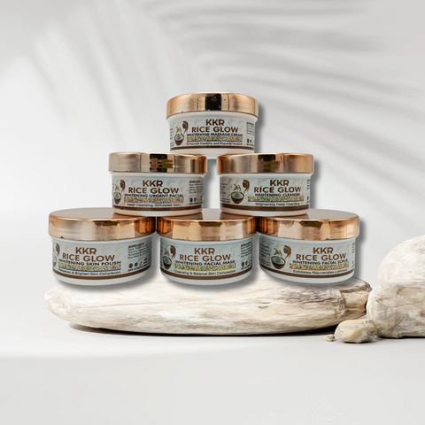 KKR Rice Glow Whitening Facial Kit 6 in 1