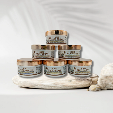 KKR Rice Glow Whitening Facial Kit 6 in 1