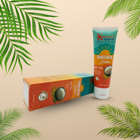 KKR Glow Rice Glow Sunscreen Lotion SPF 90
