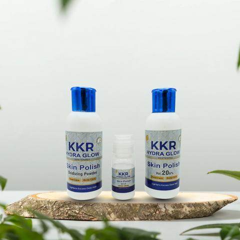 KKR Hydra Glow Whitening Skin Polish Kit – 200ml