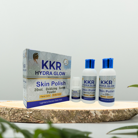 KKR Hydra Glow Whitening Skin Polish Kit – 200ml