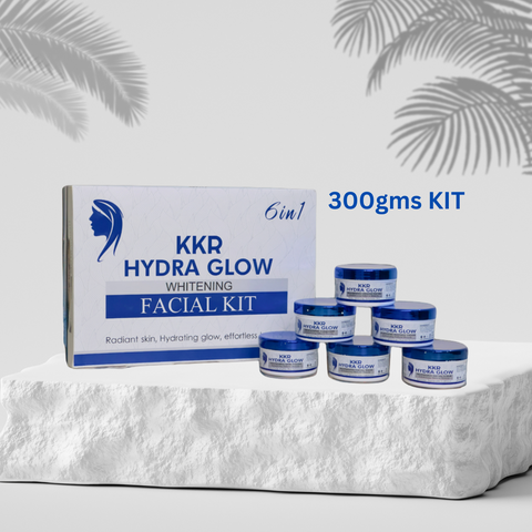 KKR Hydra Glow Whitening 6-in-1 Facial Kit – 300g