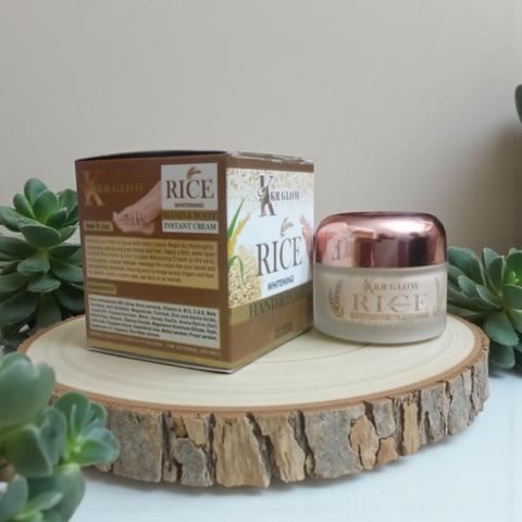 KKR Glow Rice Whitening Hand And Foot Instant Cream – Premium Italian Formula