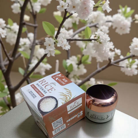 KKR Glow Rice Whitening Day &amp; Night Cream – Instant Radiance, Anytime!