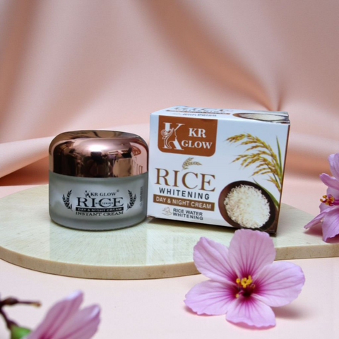 KKR Glow Rice Whitening Day &amp; Night Cream – Instant Radiance, Anytime!