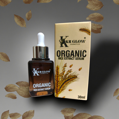 KKR Glow Organic Rice Extract Serum – Brightening &amp; Hydrating Elixir (30ml)