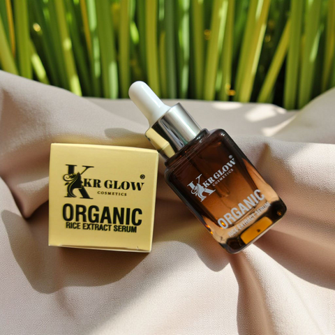 KKR Glow Organic Rice Extract Serum – Brightening &amp; Hydrating Elixir (30ml)