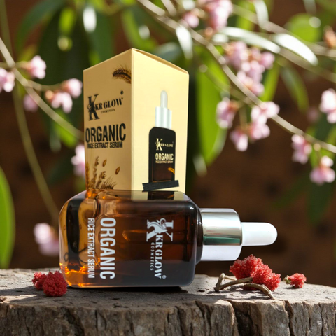 KKR Glow Organic Rice Extract Serum – Brightening &amp; Hydrating Elixir (30ml)