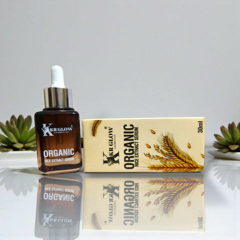 KKR Glow Organic Rice Extract Serum – Brightening &amp; Hydrating Elixir (30ml)