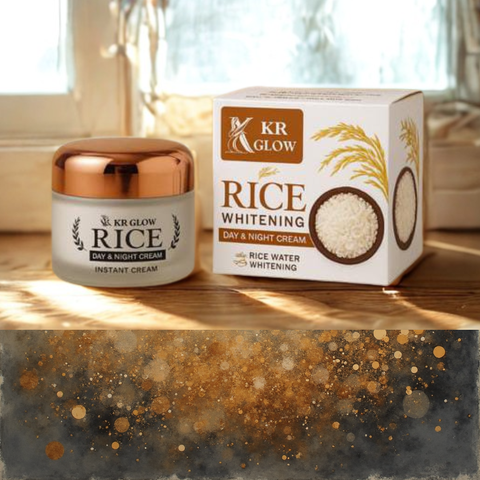 KKR Glow Rice Whitening Day &amp; Night Cream – Instant Radiance, Anytime!