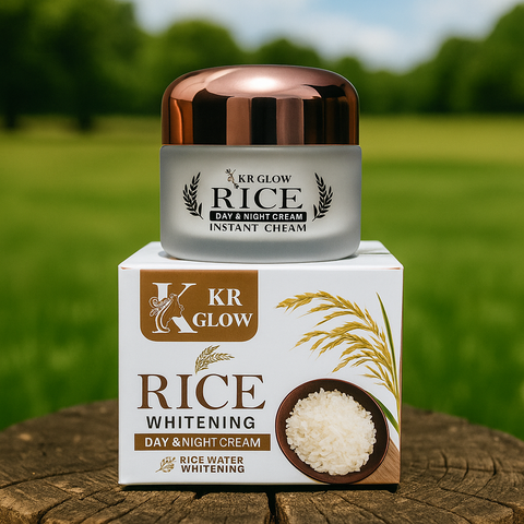 KKR Glow Rice Whitening Day &amp; Night Cream – Instant Radiance, Anytime!