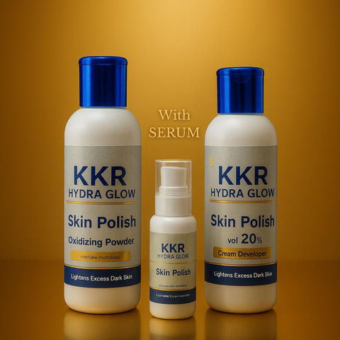 KKR Hydra Glow Whitening Skin Polish Kit (With Hydra Glow Serum)– 200ml