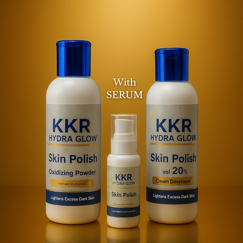 KKR Hydra Glow Whitening Skin Polish Kit (With Hydra Glow Serum)– 200ml